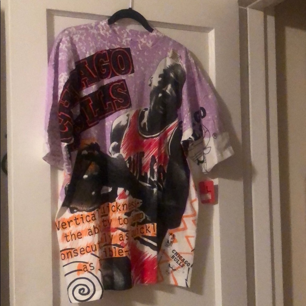 Magic Johnson Bulls vintage Michael Jordan T-shirt